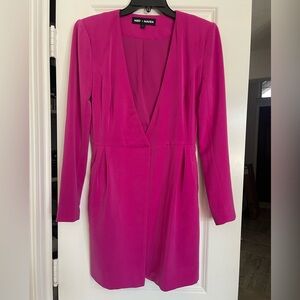 NBD x Naven magenta dress